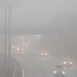 Yellow weather warning for fog issued