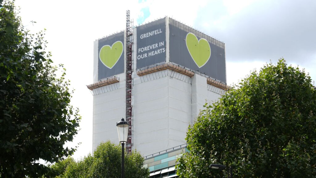 Grenfell fire families sent letter about unidentified remains