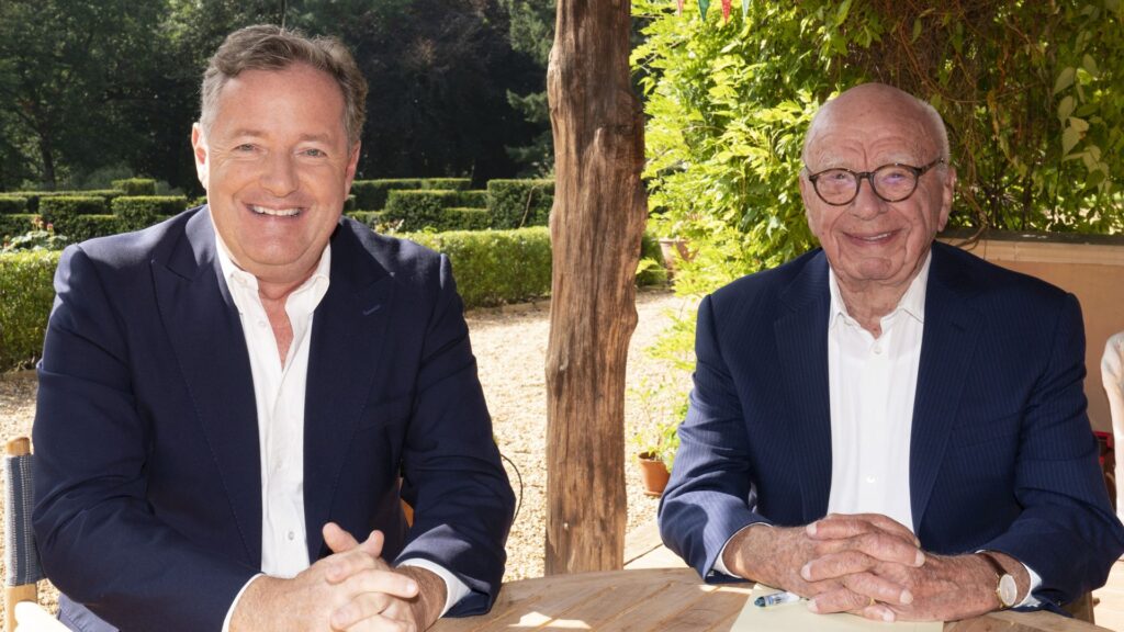 Piers Morgan to leave Murdoch’s News UK in deal over YouTube venture