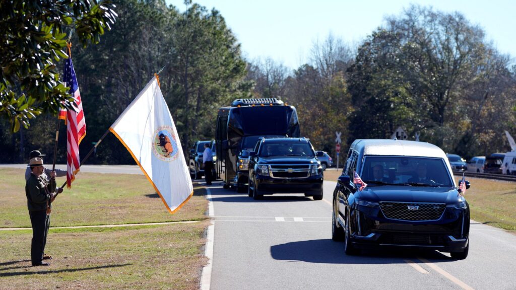 Jimmy Carter’s six-day state funeral starts with procession through Georgia