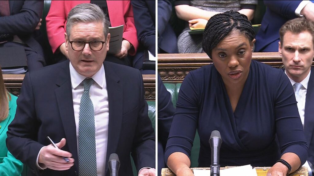 Starmer accuses Badenoch of ‘lies’ as Tory leader demands national inquiry into ‘rape gangs’