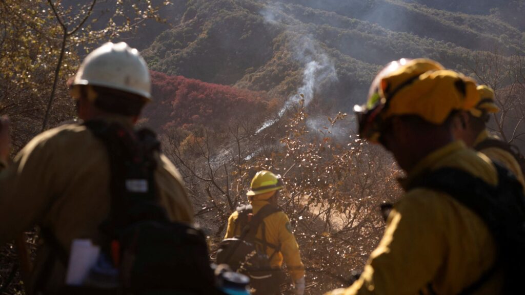 Police investigating ‘possible human cause’ behind Los Angeles wildfire