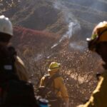 Police investigating ‘possible human cause’ behind Los Angeles wildfire