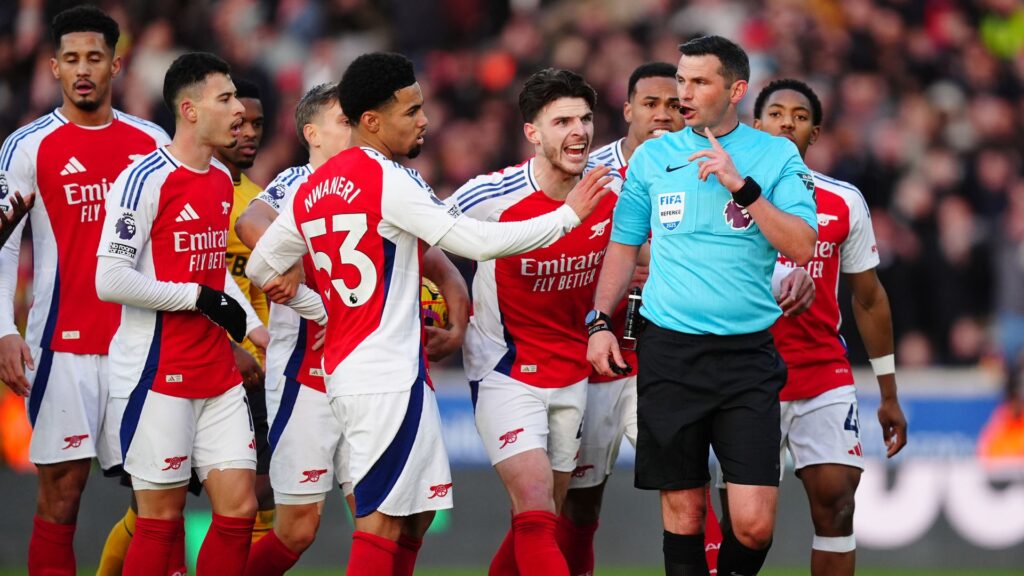 Police investigating ‘abhorrent’ abuse towards Premier League referee