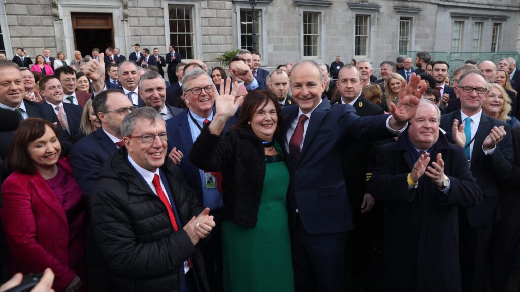 Micheal Martin voted in as Ireland’s next premier after chaos sees parliament suspended