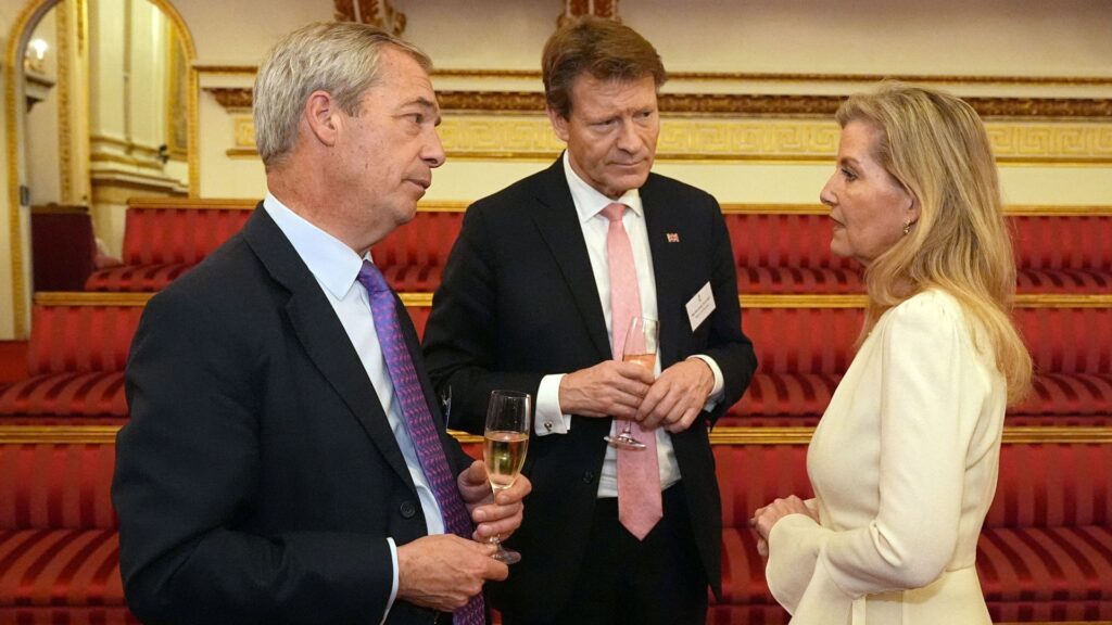 Farage now ‘has a laugh’ with King despite past disagreements