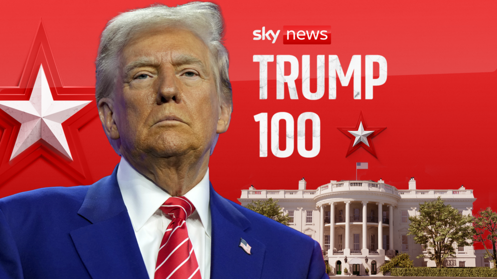 Listen to the first episode of Sky’s brand new podcast Trump 100