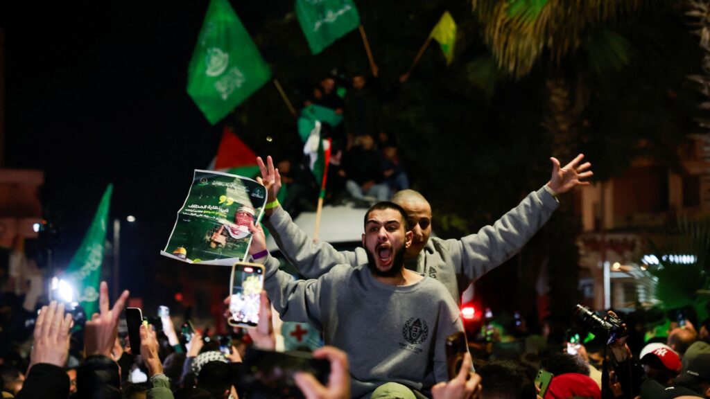 The release of prisoners sparked scenes of joy in the West Bank – images Israel wanted to avoid