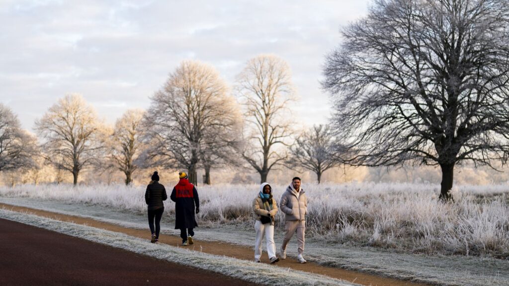 End of cold snap will bring north-south divide in conditions and potential flooding