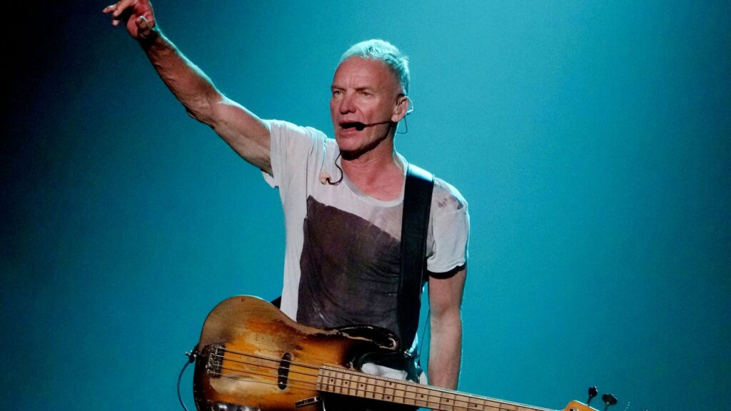 Sting cancels shows and awards performance on advice of doctor