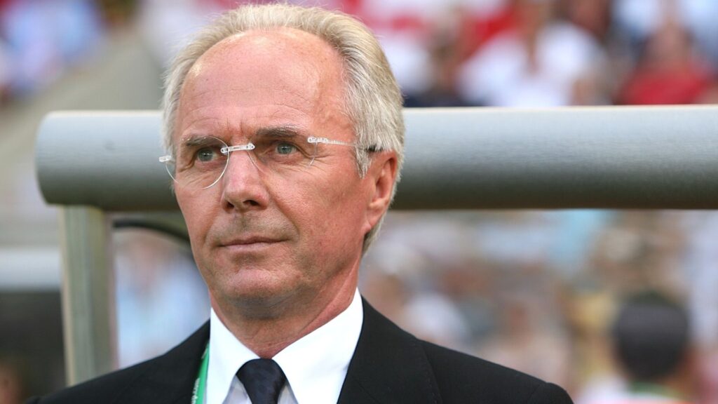 Sven-Goran Eriksson died millions of pounds in debt