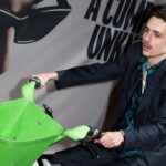 Timothee Chalamet arrives at London film premiere on a Lime bike