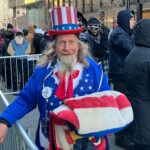 Everyone wants a piece of Trump in bitterly cold inauguration queue