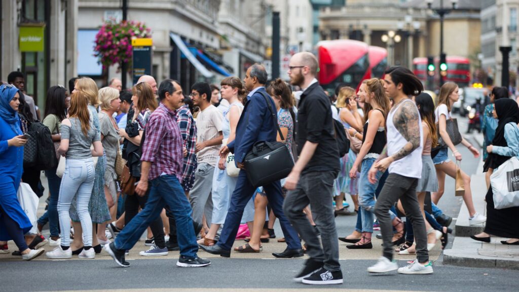 UK population set to grow by five million within ten years – with net migration levels highest in Europe for the first time