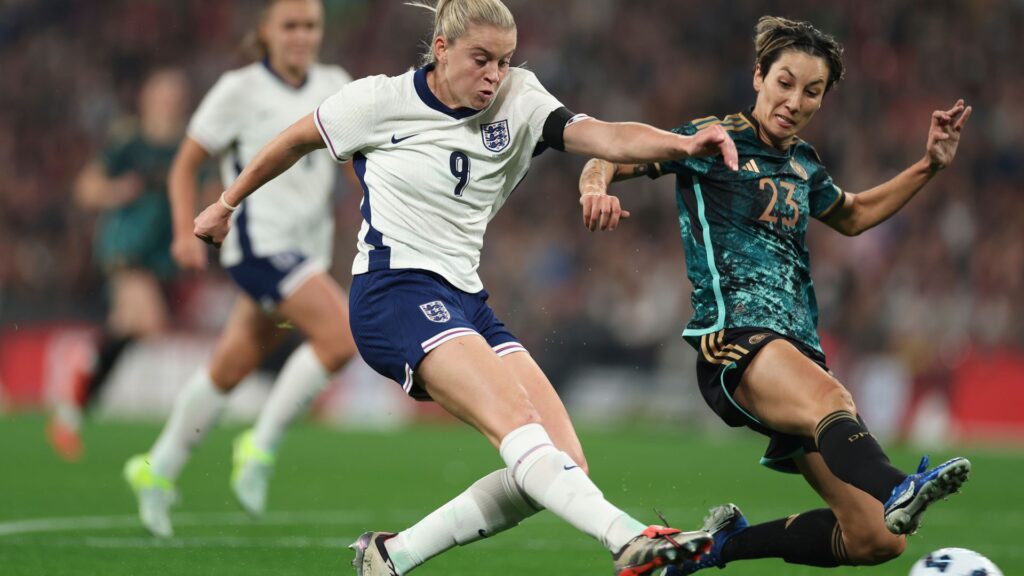 ‘We want to go there and defend our title’: Alessia Russo on England preparations for Euros