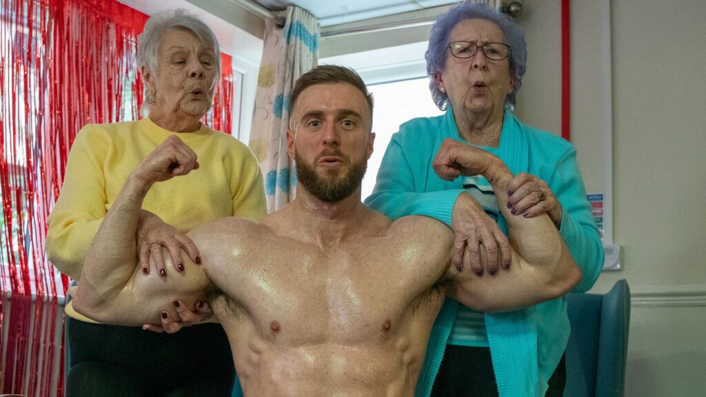 Care home residents ‘go wild’ for stripper