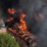 Two teens admit starting huge fire that led to hundreds of residents being evacuated from their homes