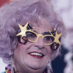 Dame Edna’s glasses sell for 25 times their expected value as auction smashes estimates