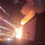 Man in court over ‘deliberate’ van and fireworks blaze that left ‘kids screaming in terror’