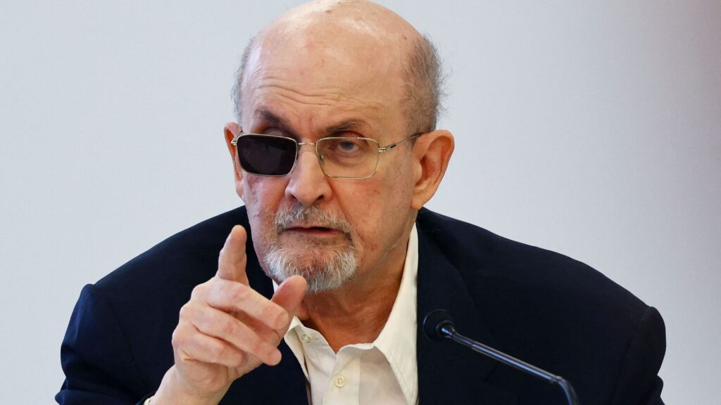 Salman Rushdie describes moment of attack as he gives evidence in court