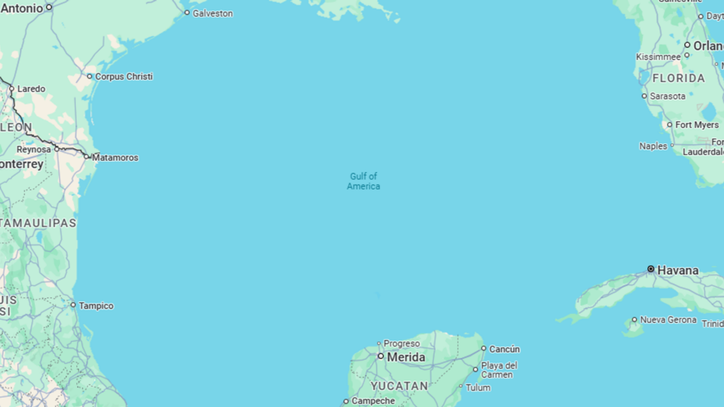 Google Maps changes name of Gulf of Mexico after Trump’s executive order