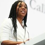 Kemi Badenoch says Tories couldn’t find money for major defence boost while in government