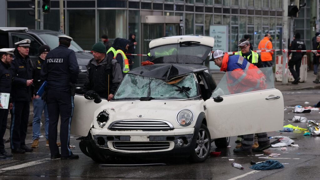 Mother and two-year-old daughter die after car ramming attack in Germany