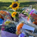 Flowers left at scene as tributes paid to two children killed in hit-and-run crash