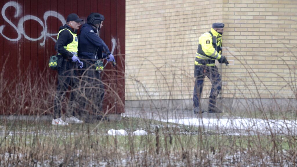 Attacker among around 10 killed in shooting at adult education centre in Sweden