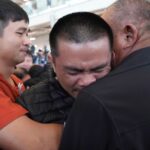 Emotional scenes as freed Thai hostages ‘feel grateful’ to be back home