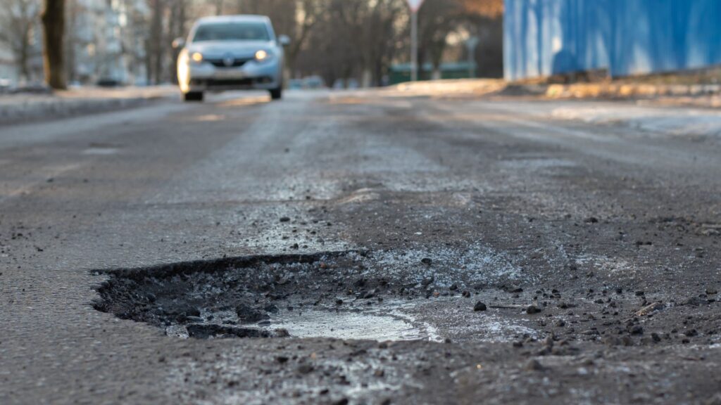 ‘Self-healing roads’ could help fix pothole problem