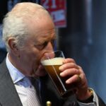 King enjoys ‘a slurp’ of beer in brewery tasting session