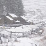 ‘Scandinavian high’ warning as snow hits parts of UK and temperatures fall to -6C