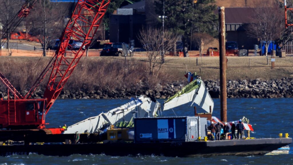 Remains of all 67 victims of Washington DC plane crash recovered