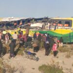 At least 37 dead and dozens injured in bus crash